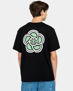 Element Infinite Flowers - T-Shirt For Men -Element elyzt00353 elementw fbk bck1