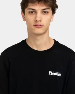 Element Infinite Flowers - T-Shirt For Men -Element elyzt00353 elementw fbk frt3