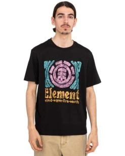 Element Volley - T-Shirt For Men -Element elyzt00362 elementw fbk frt1