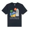 Element Long Beach Worldwide - T-Shirt For Men -Element elyzt00401 elementf ecn frt1