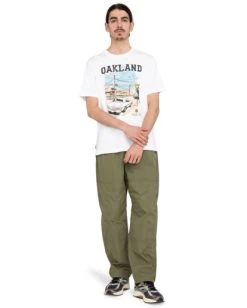 Element Oakland Worldwide - T-Shirt For Men -Element elyzt00402 elementw wbb0 frt9